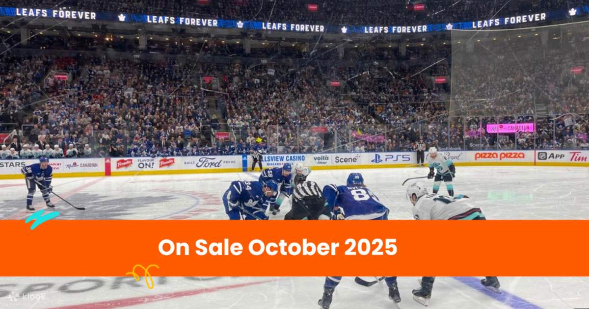 Toronto Maple Leafs Ice Hockey Game at Scotiabank Arena - Klook Singapore